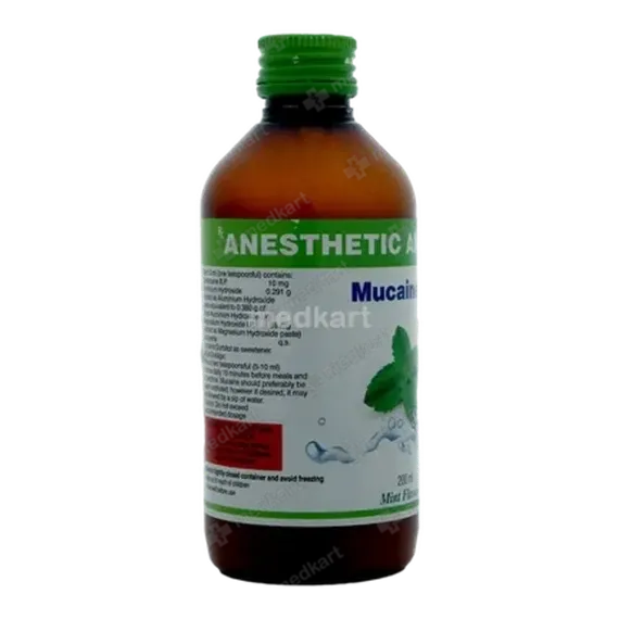 mucaine gel mint 200 ml